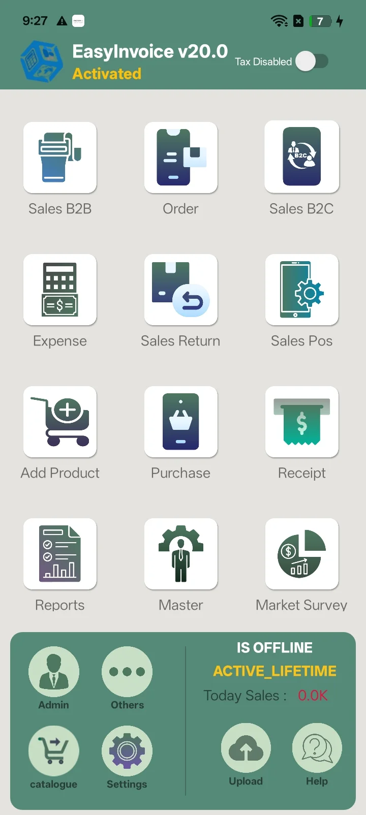 Van Sales App screenshot